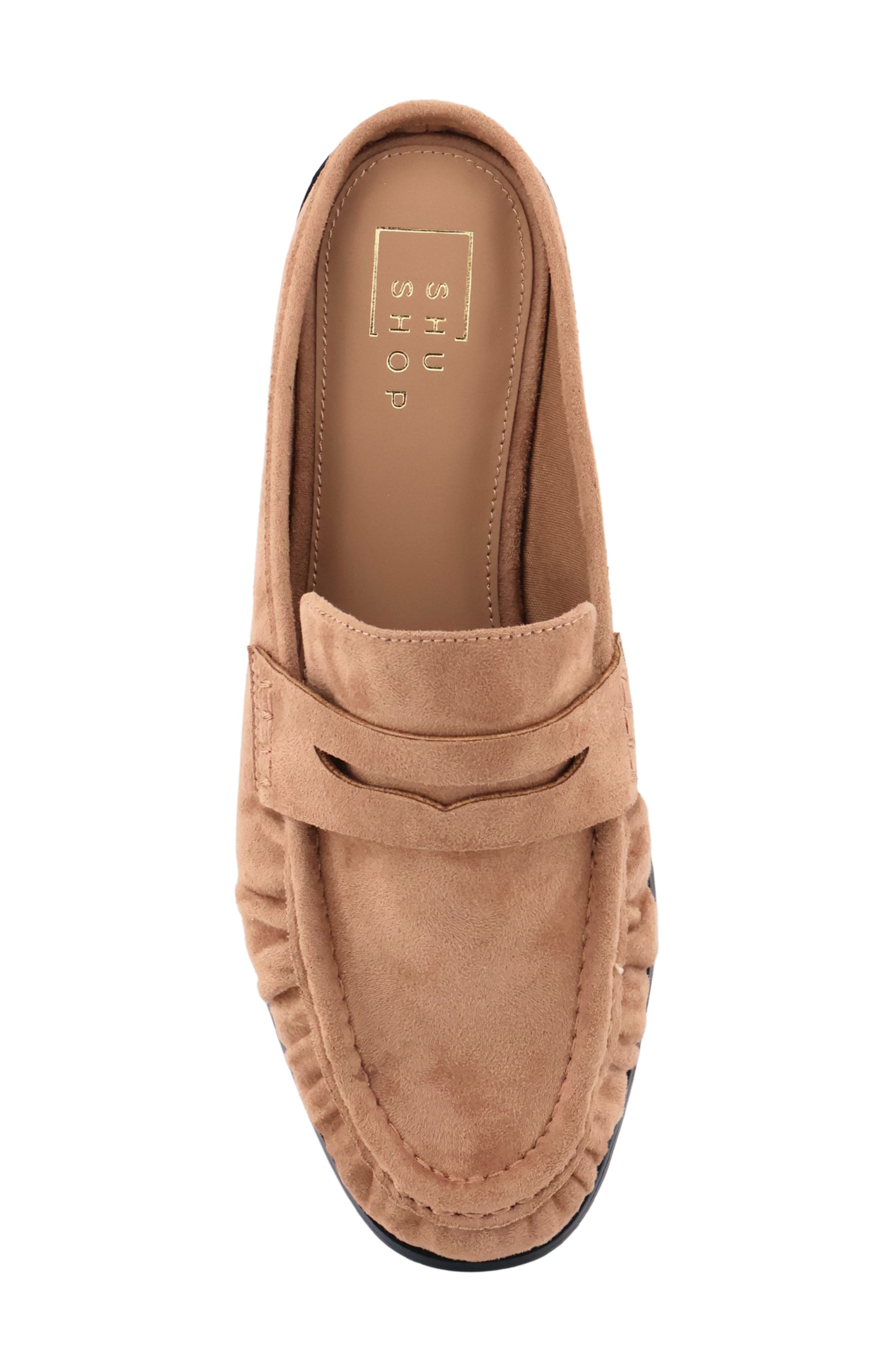 Tuscany Flat Mule, Alternate, color, TAN SUEDE
