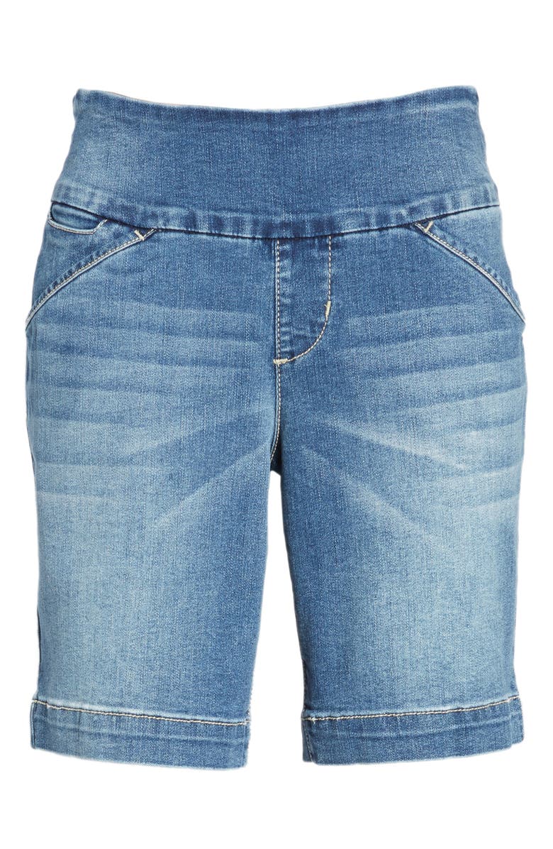 JAG Jeans Ainsley Pull-On Stretch Denim Shorts, Alternate, color, 