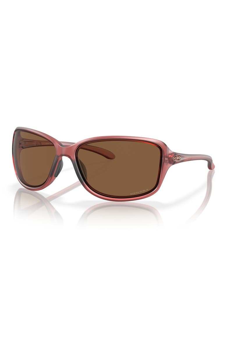 Cohort 62mm Prizm™ Oversize Rectangular Sunglasses, Alternate, color, BRONZE