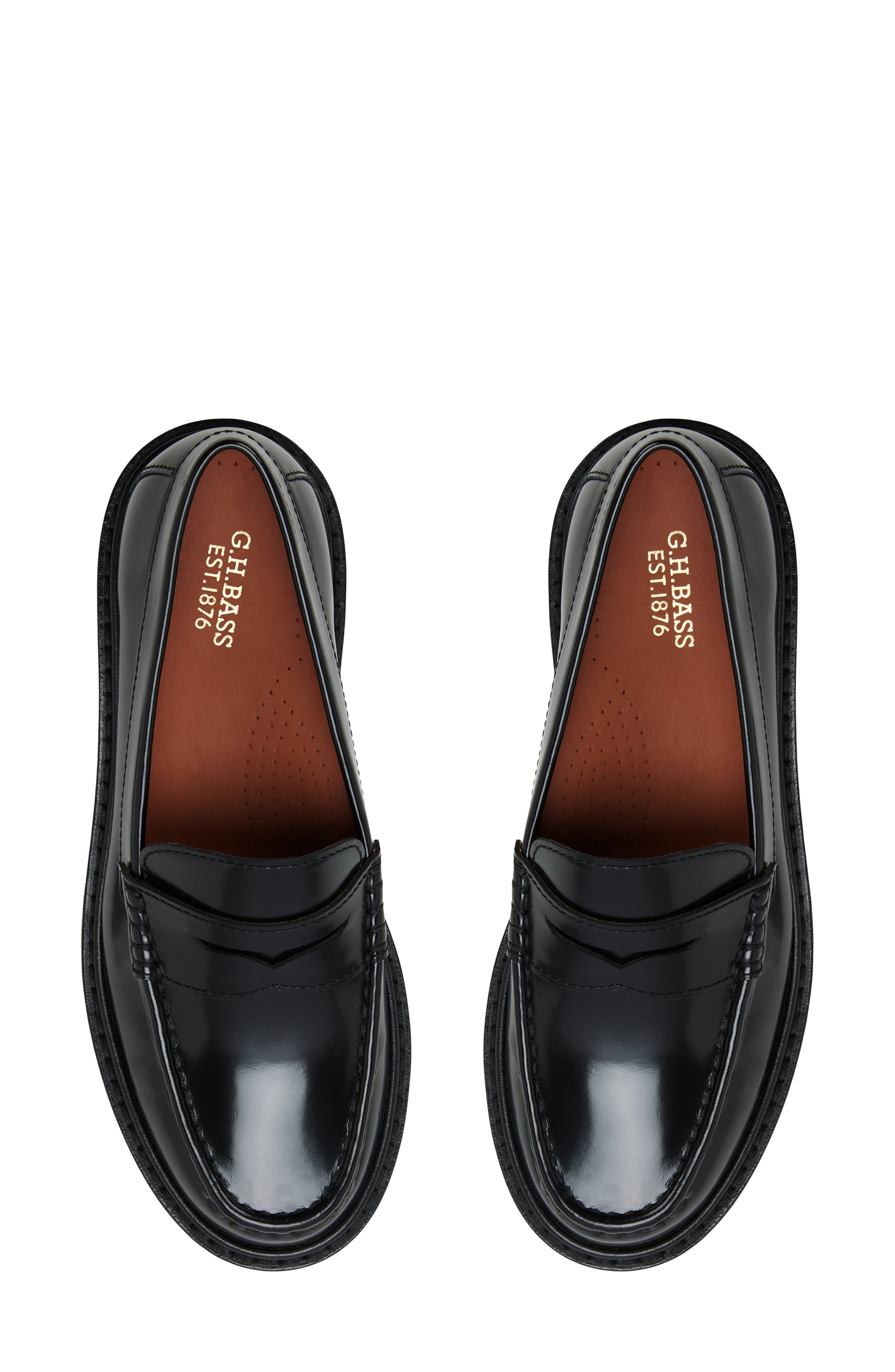 Grace Penny Loafer, Alternate, color, BLACK