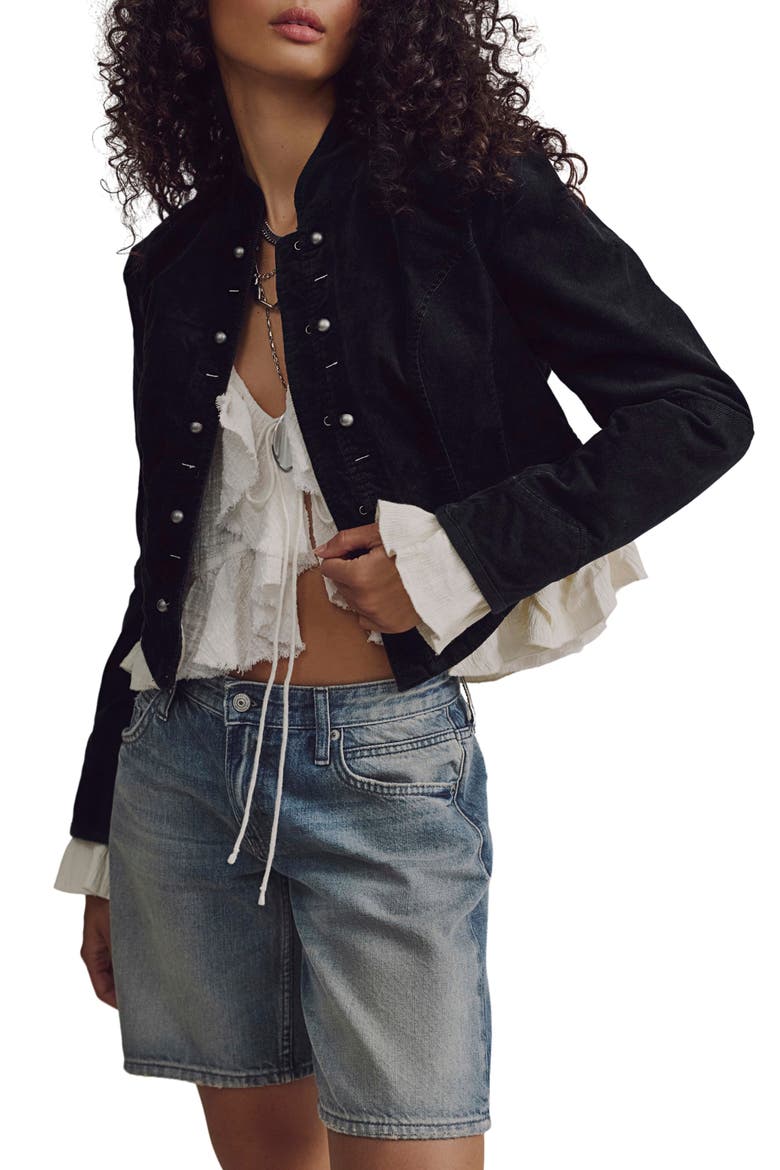 Cloud Nine Blazer, Main, color, BLACK