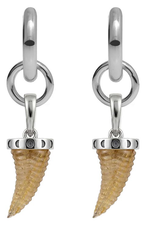 x Jhené Aiko Stone Saber-Tooth Collector Earring