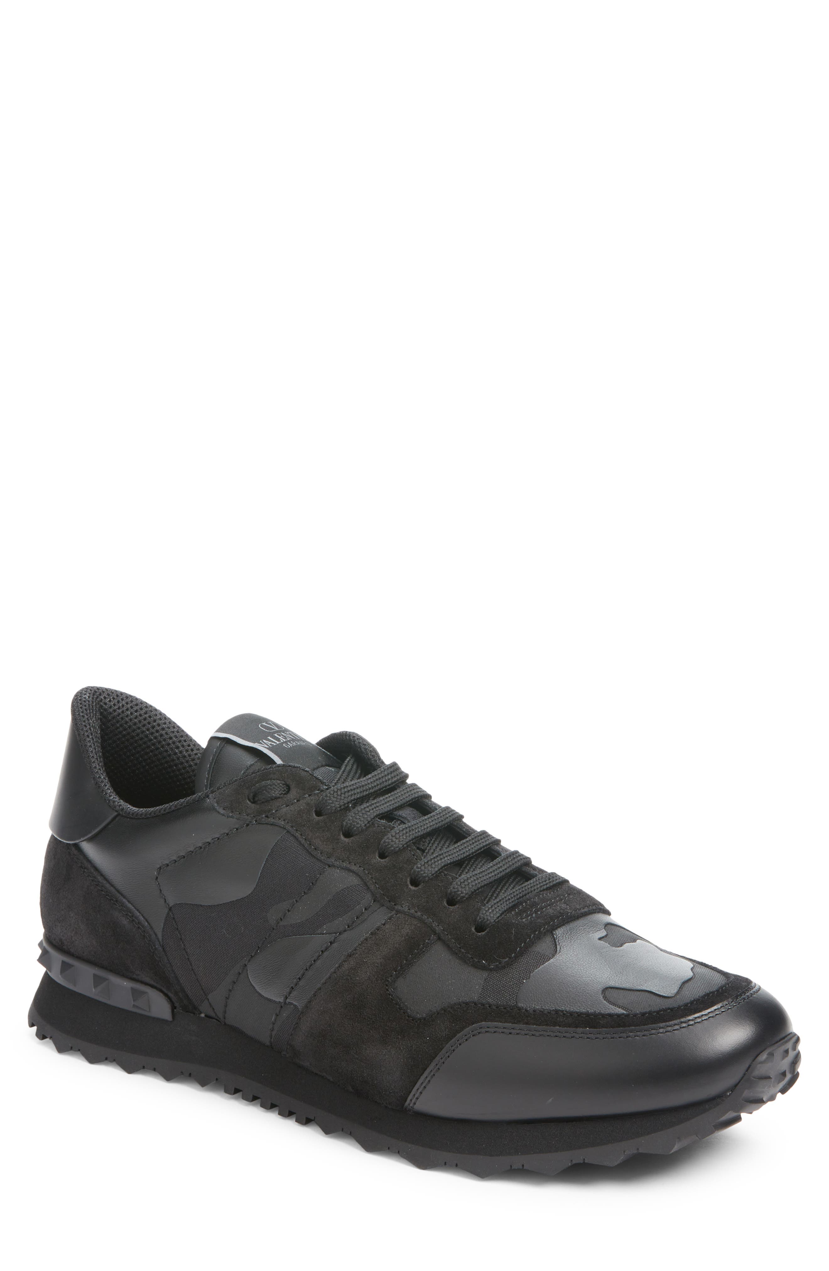 Rockrunner Sneaker, Main, color, BLACK