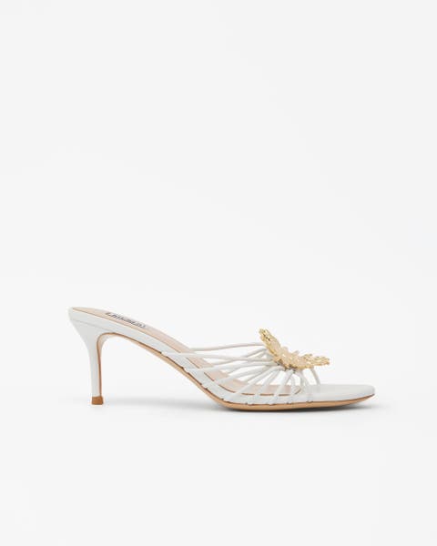 Salome Sun Jewel Heeled Mule Sandals