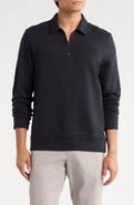 Vince French Terry Quarter Zip Pullover