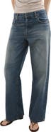 MANGO Low Rise Straight Leg Jeans