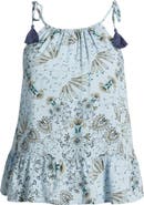 Treasure & Bond Ruffle Hem Camisole
