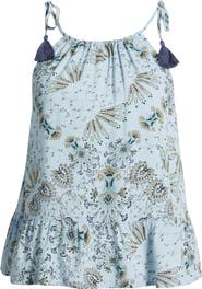 Treasure & Bond Ruffle Hem Camisole