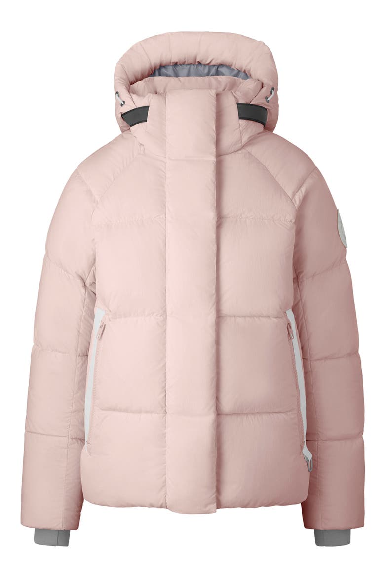 Junction 750 Fill Power Down Parka, Alternate, color, PINK LEMONADE-LIMONADE ROSE