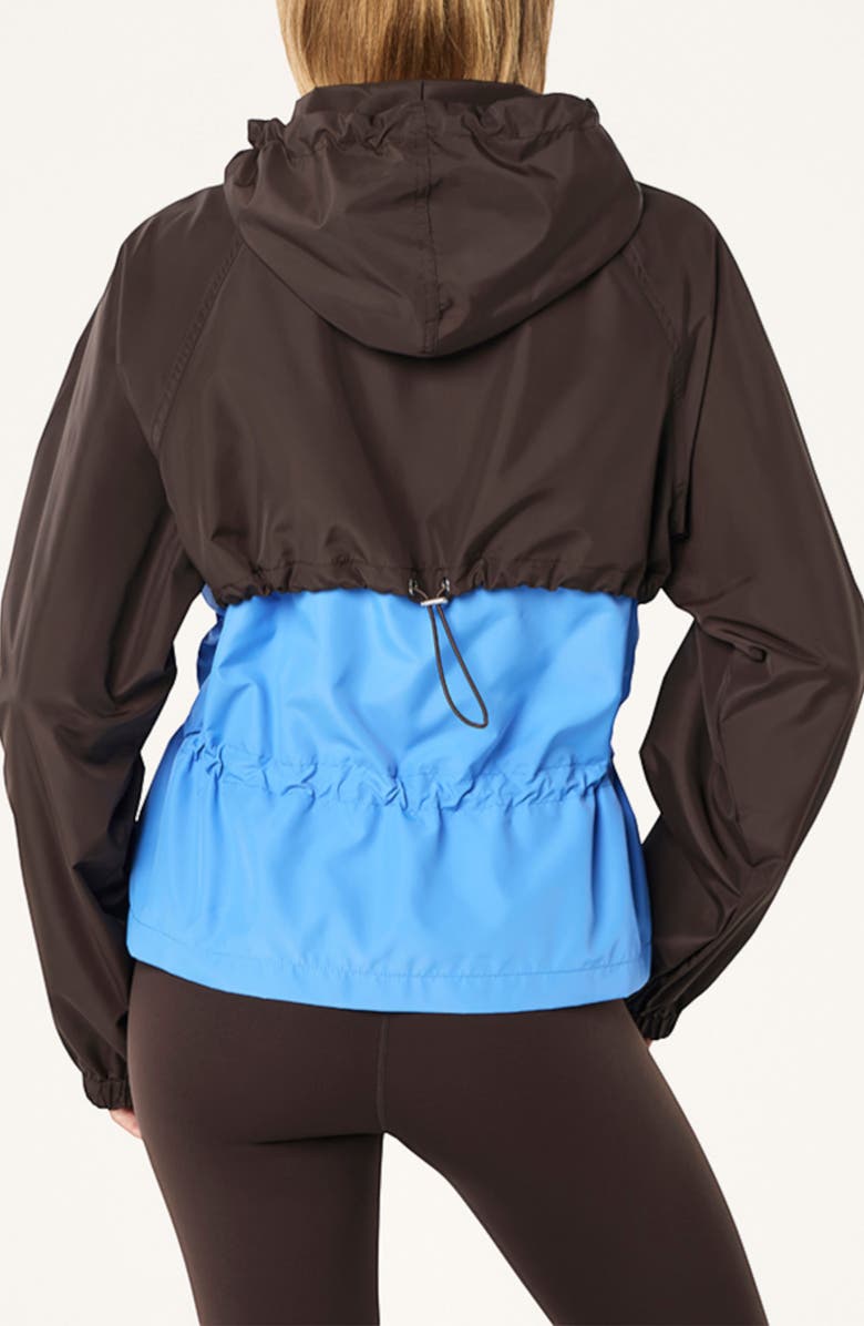 P.E Nation Alignment Jacket, Alternate, color, Coffee/ Marina