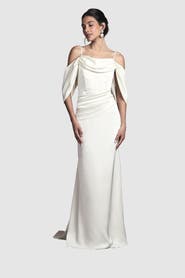Coast Cowl Neck Satin Maxi Dress