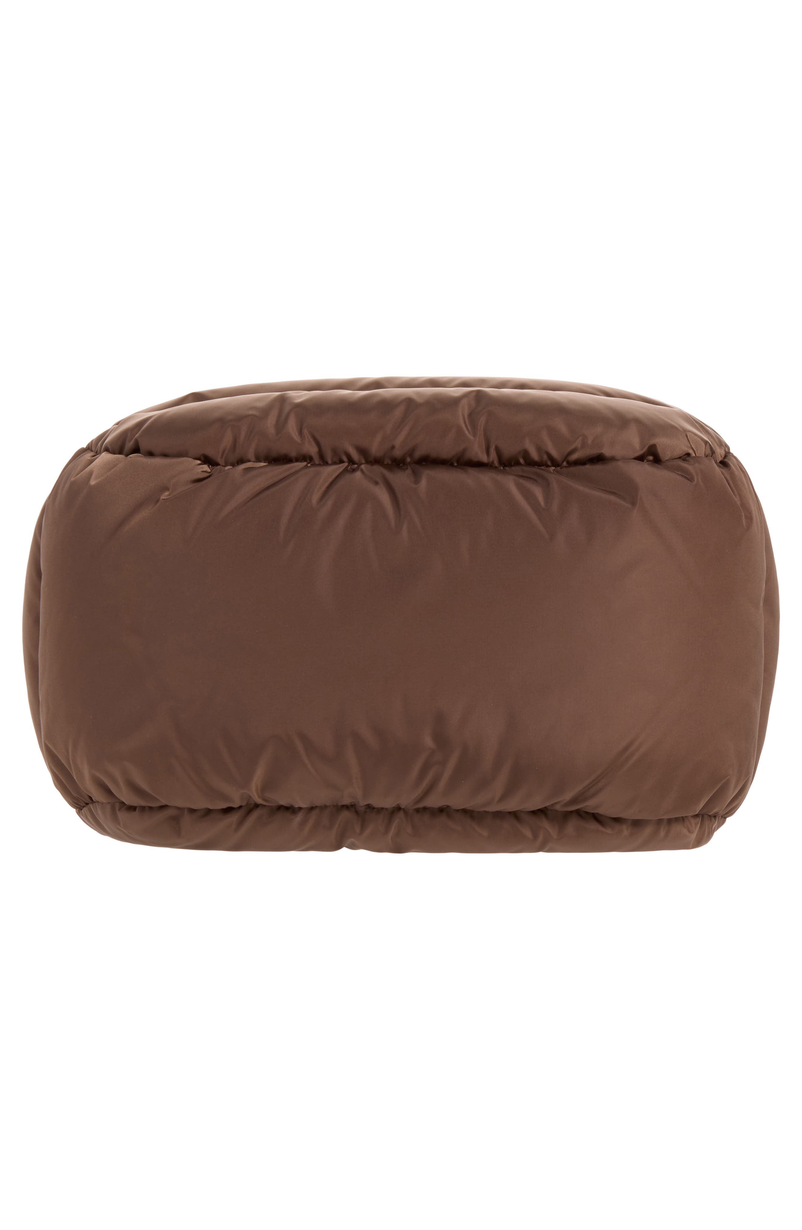 Micro Caradoc Puffer Crossbody Bag, Alternate, color, ESPRESSO BEAN