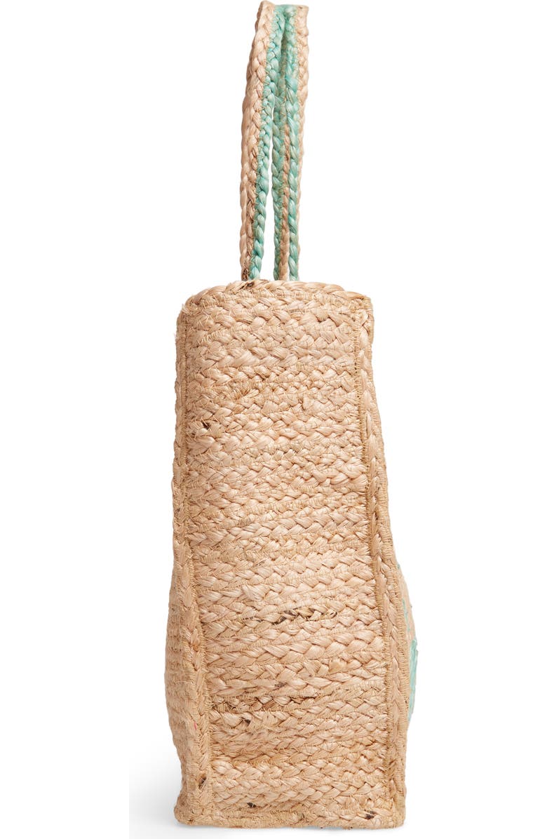 Shiraleah Always on Vacation Jute Tote, Alternate, color,