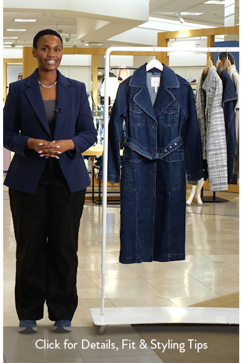 Denim Trench Coat video