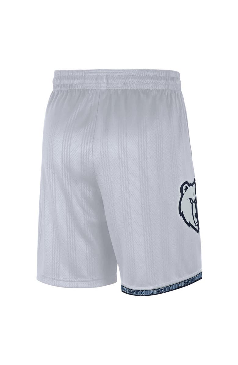 Nike Men's Nike  White Memphis Grizzlies 2025/26 City Edition Remix Dri-FIT Swingman Shorts, Alternate, color, White