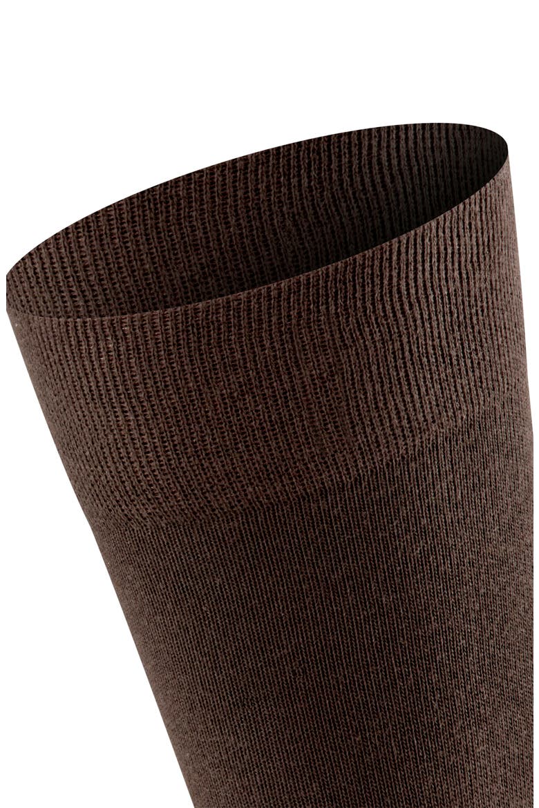 Sensitive London Cotton Blend Socks, Alternate, color, BROWN