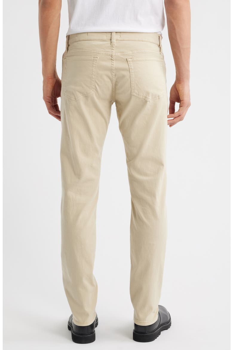 L'Homme Slim Fit Five-Pocket Twill Pants, Alternate, color, KHAKI