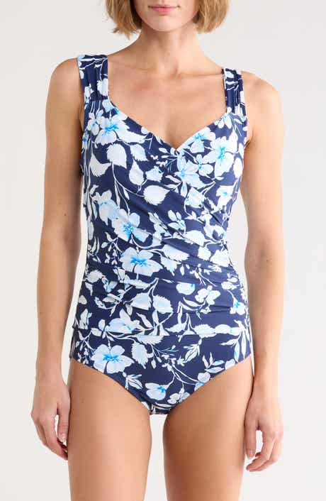 JANTZEN Mio Surplice One-Piece Swimsuit