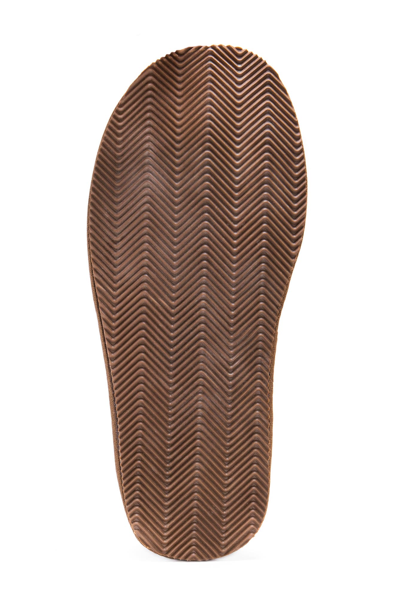 Dave Faux Shearling Lined Suede Slipper, Alternate, color, TAN