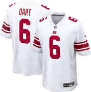 Nike Men's Nike Jaxson Dart White New York Giants  Game Jersey