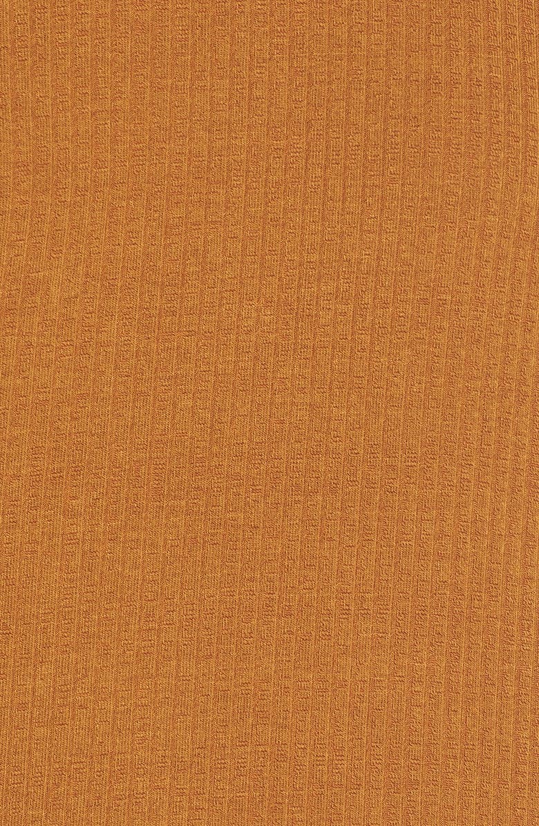 All in Favor Cold Shoulder Rib Knit Shift Dress, Alternate, color,