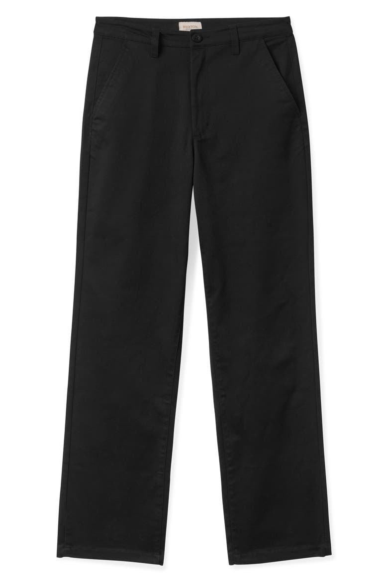 Bedford High Waist Pants, Alternate, color, BLACK