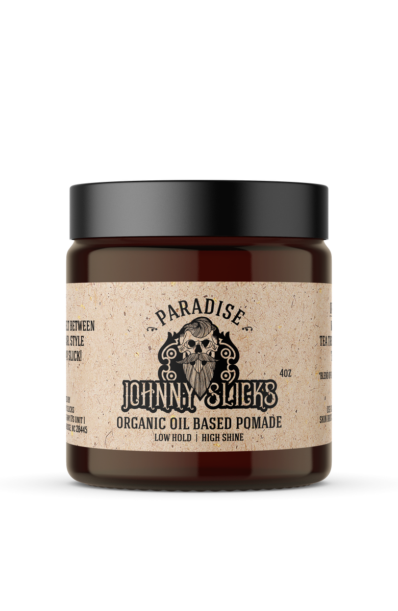 Johnny Slicks Organic Oil Based Pomade, Main, color, Biege- Paradise Fragrance