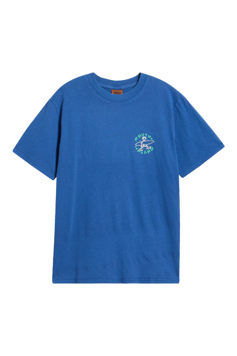 Jaunt Vintage Cotton Graphic T-Shirt, Alternate, color, COBALT