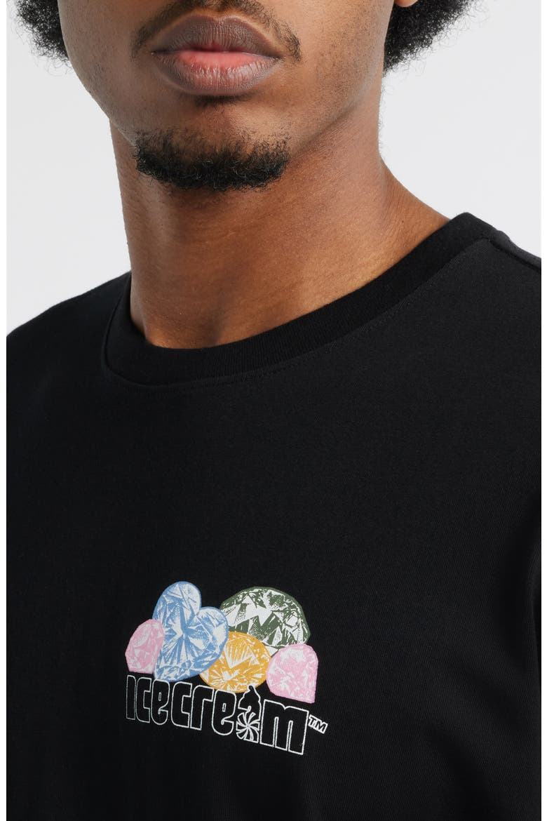 Pocket Change Cotton Graphic T-Shirt, Alternate, color, BLACK