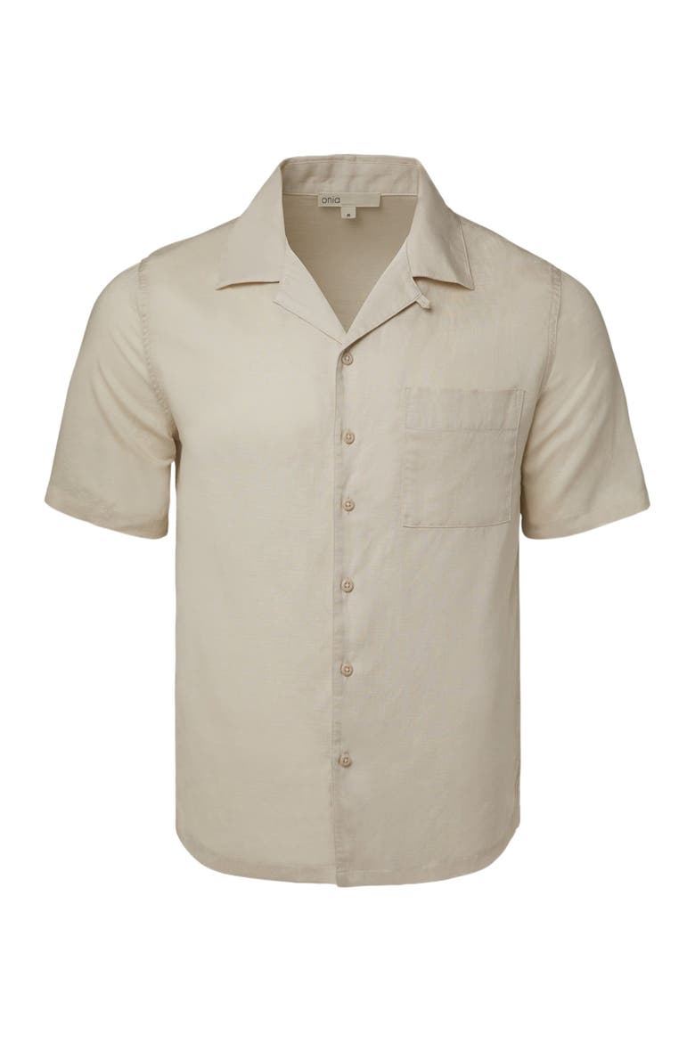 Convertible Vacation Shirt, Alternate, color, STONE