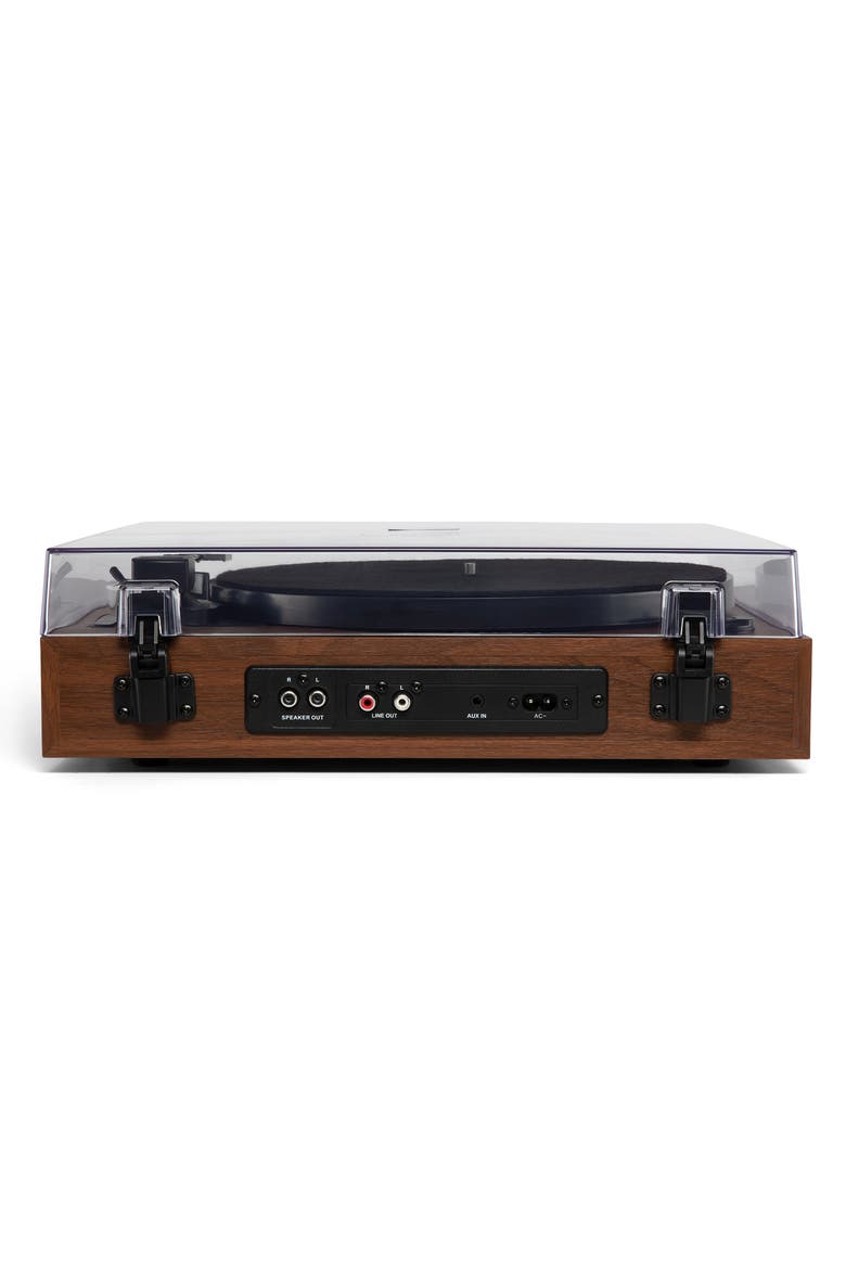 Harmony Turntable System with Speakers, Alternate, color, Walnut