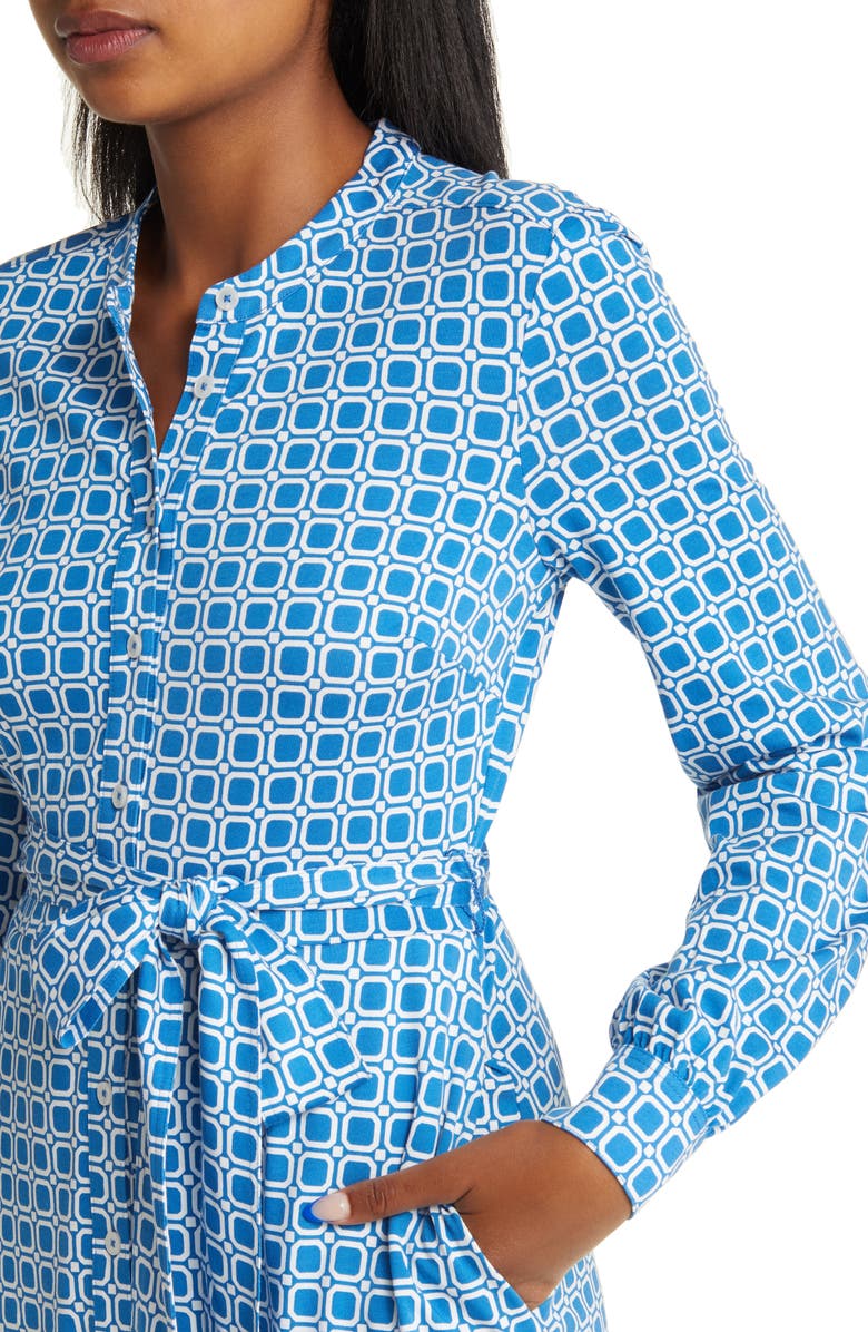 Boden Julia Long Sleeve Belted Shirtdress, Alternate, color, 