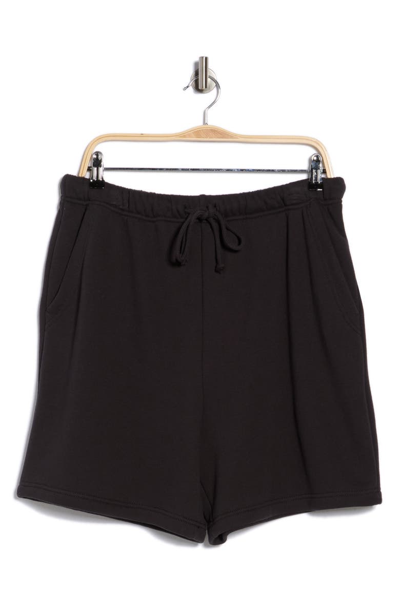 Abound Drawstring Waist Shorts, Main, color, Black Faded