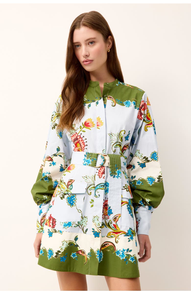 Marie Oliver Hughes Dress, Main, color, Delphi