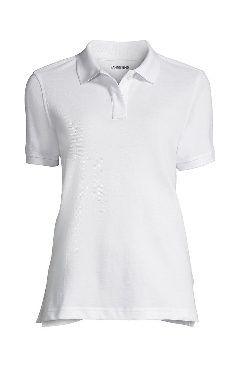 Lands' End School Uniform Young  Short Sleeve Mesh Polo Shirt, Alternate, color, 