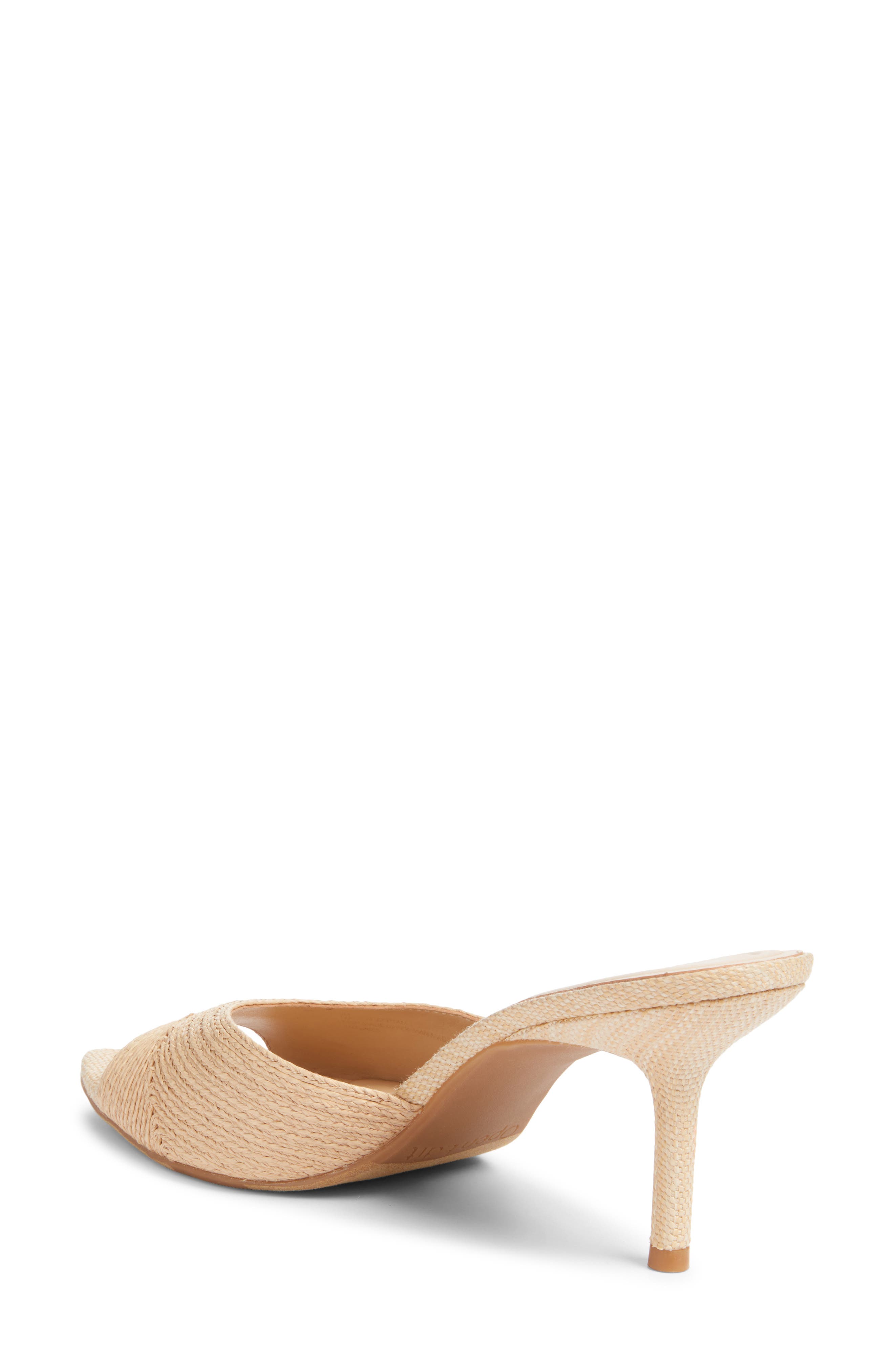Micah Heeled Sandal, Alternate, color, NATURAL