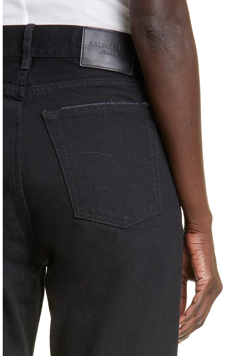 Slim Fit Nonstretch Jeans, Alternate, color, RUBBER BLACK