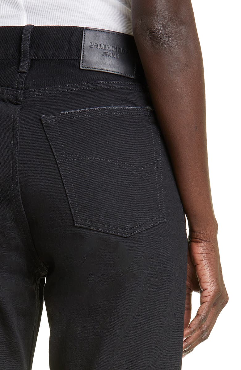 Balenciaga Slim Fit Nonstretch Jeans, Alternate, color, 