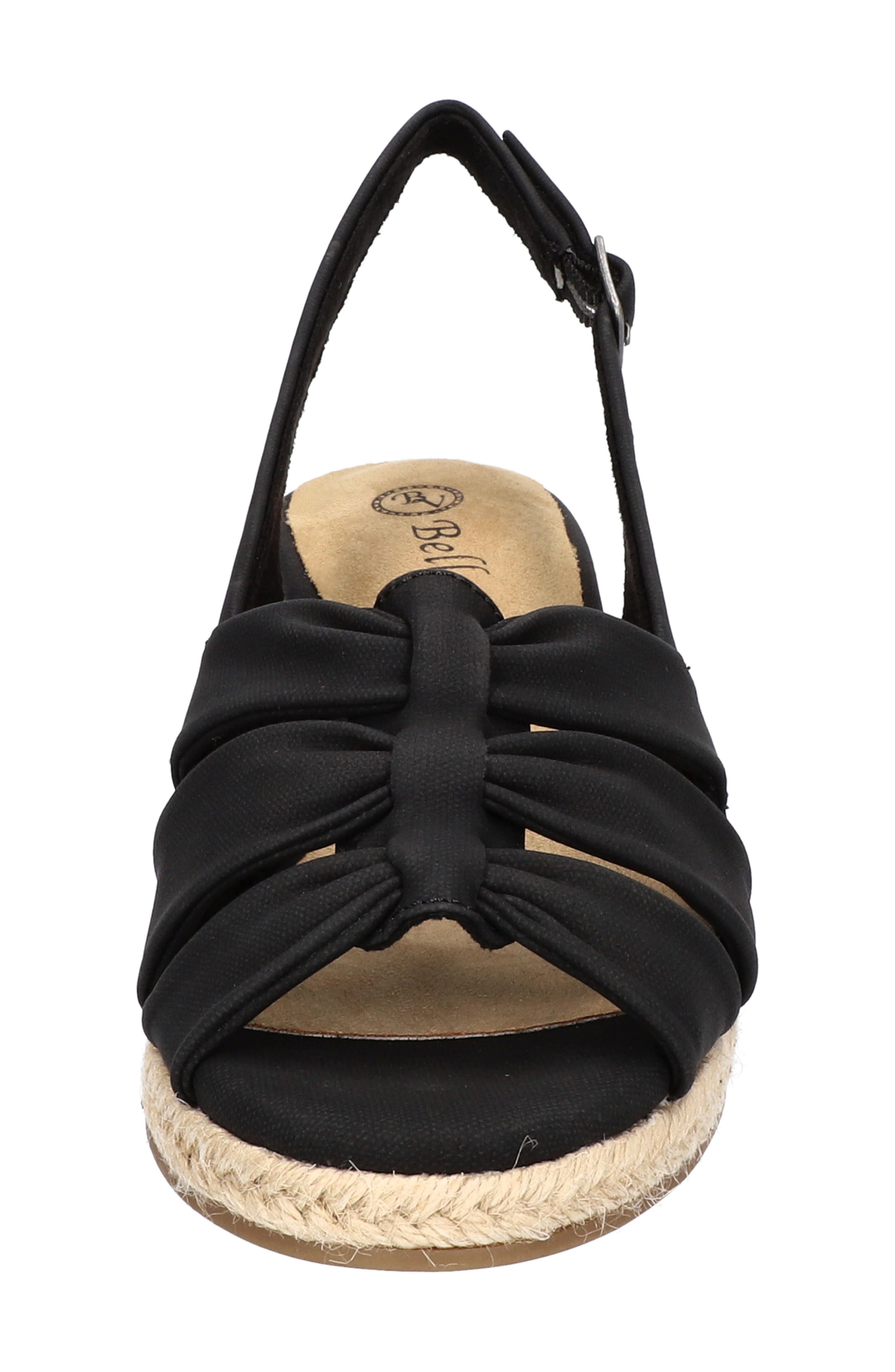 Bella Vita Cheerful Espadrille Wedge Sandal, Alternate, color, 