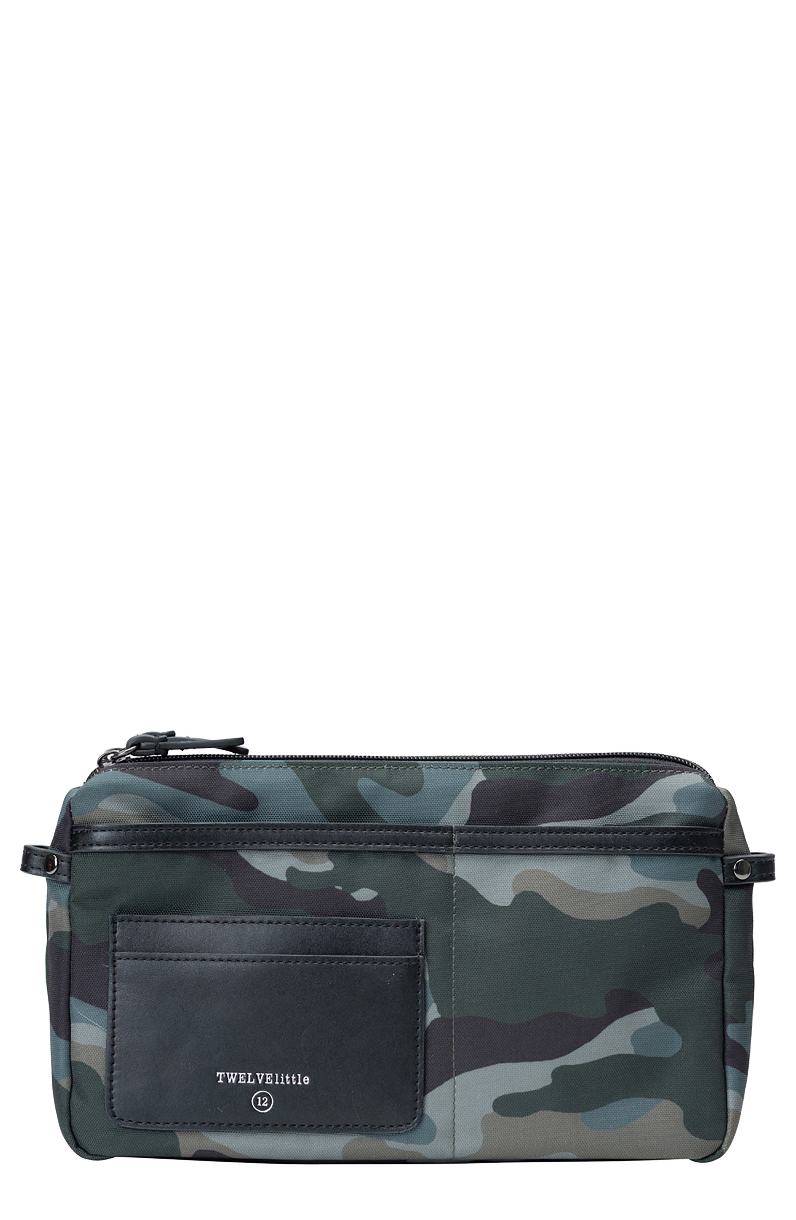By My Side Water Resistant Nylon Belt Bag, Main, color, CAMO