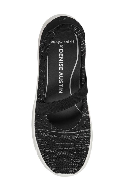 Easy Spirit X Denise Austin Varun Knit Mary Jane Sneaker In Animal Print