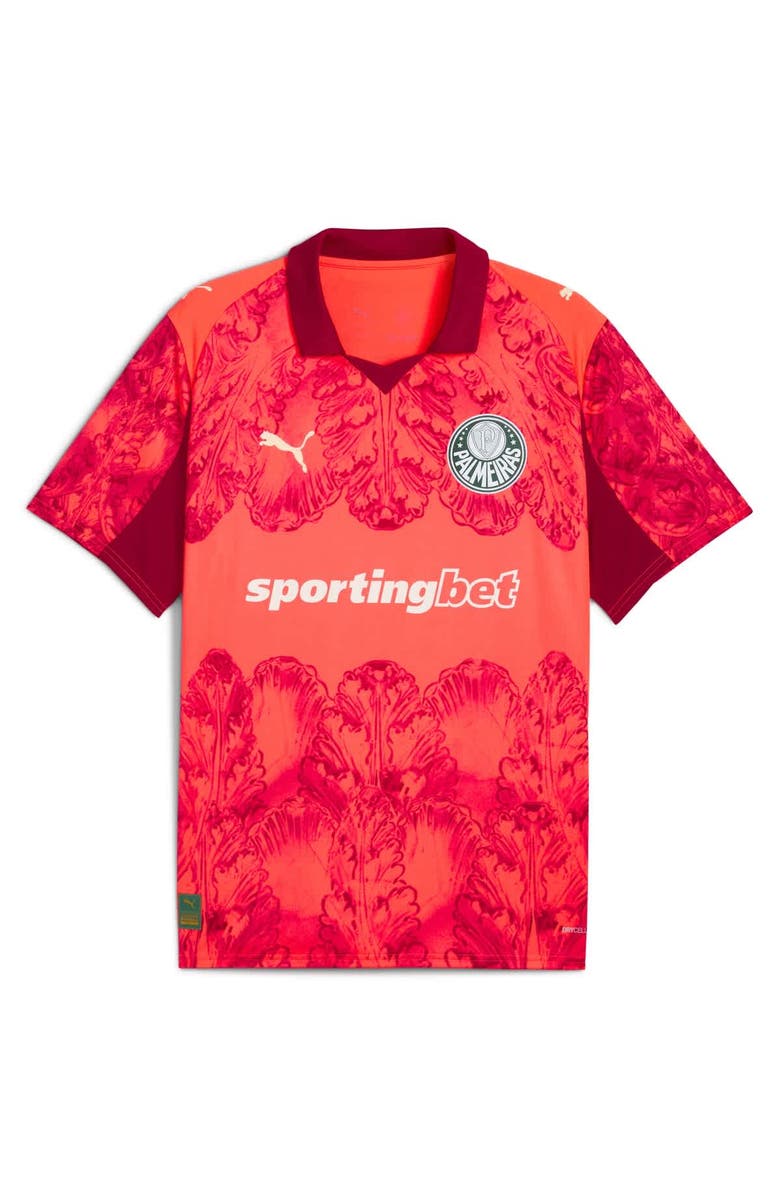 PUMA Men's Puma x KidSuper Red SE Palmeiras 2025 FIFA Club World Cup Replica Jersey, Alternate, color, 