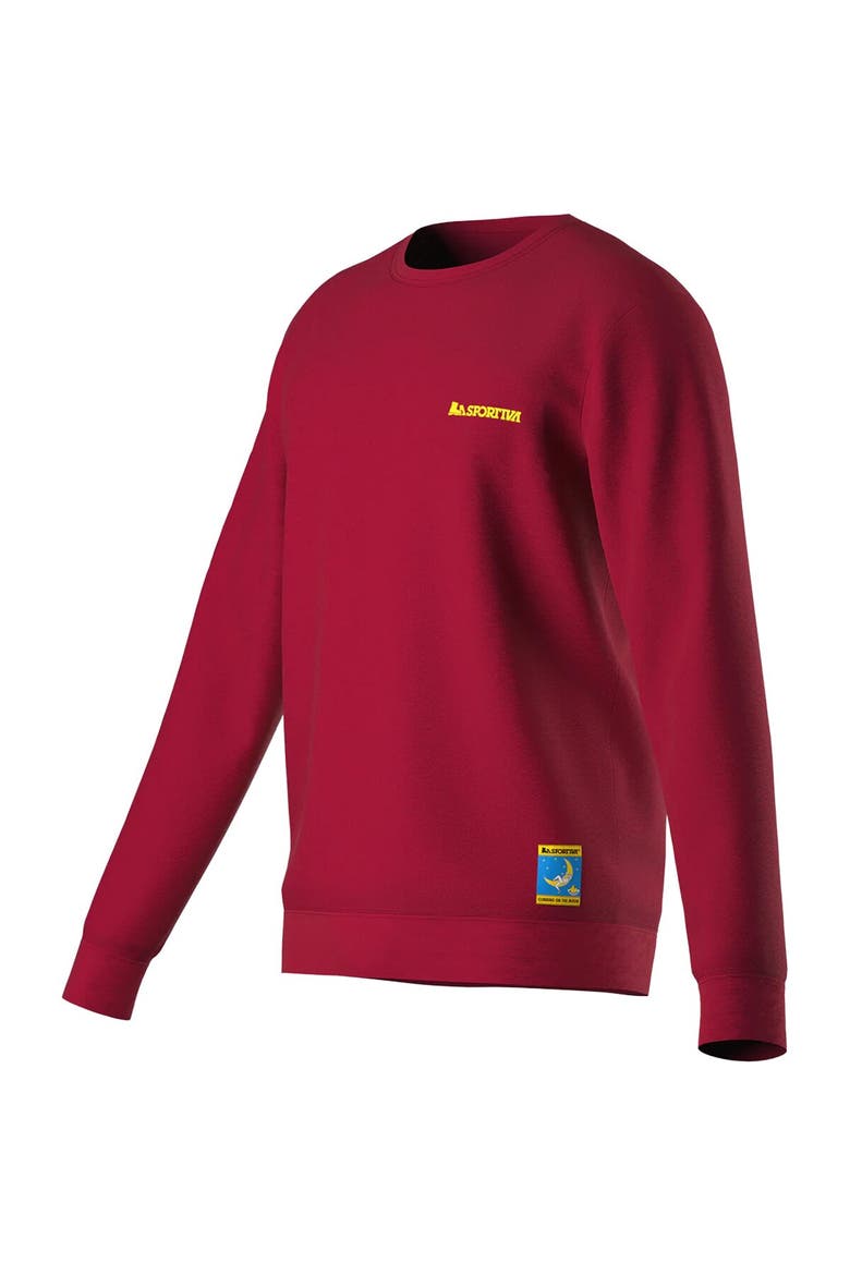 Climbing On The Moon Sweatshirt - Men's, Alternate, color, Fucsia/Giallo