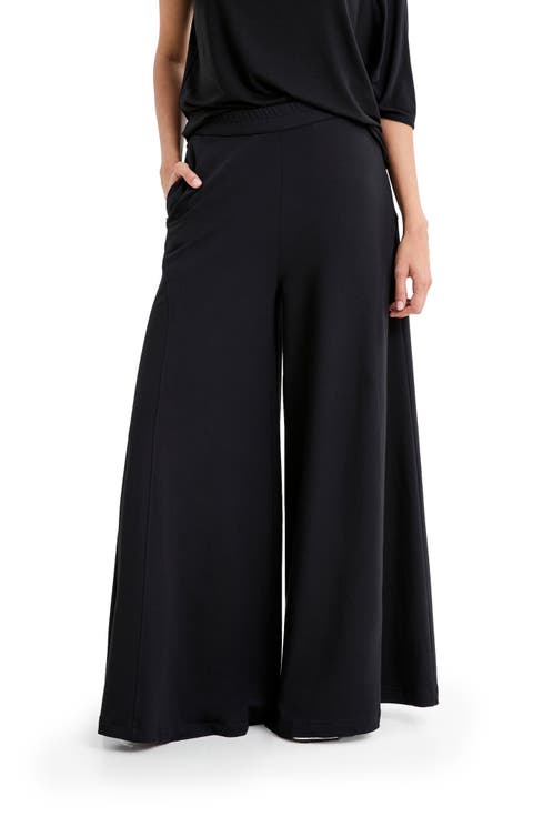 Hylan High Waist Wide Leg Pants