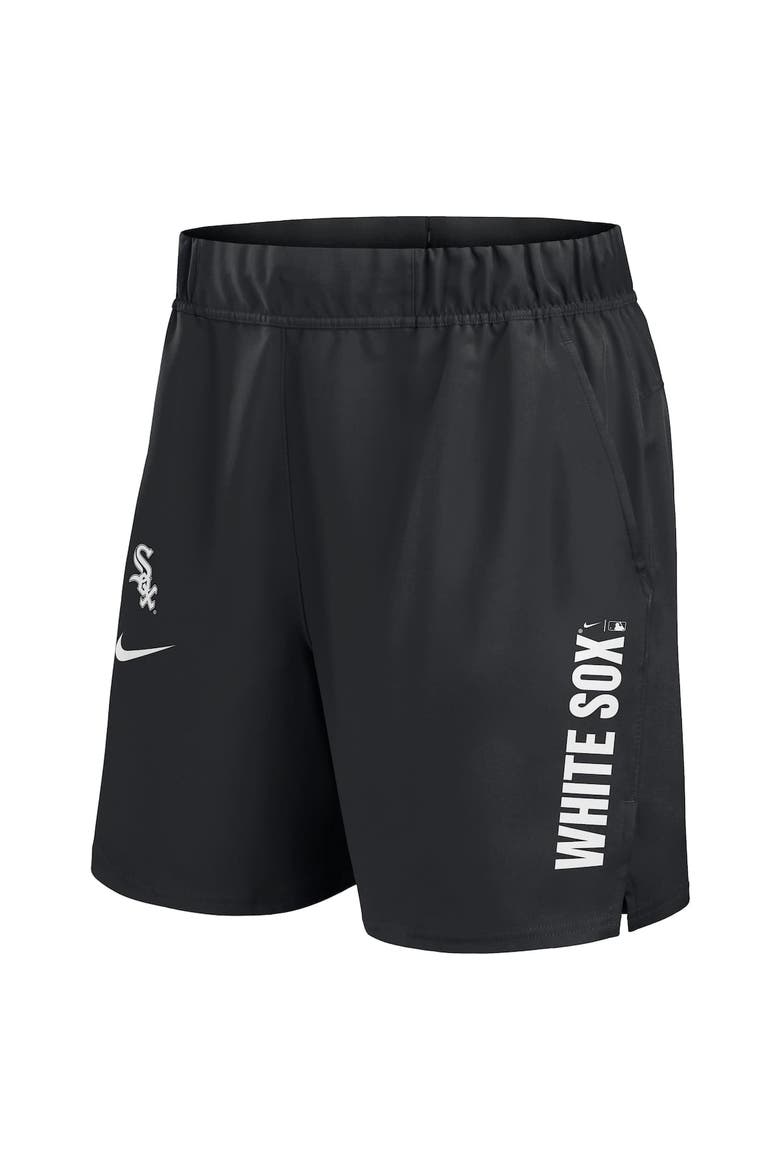 Men's Nike Black Chicago White Sox Woven Victory Performance Shorts, Alternate, color, Black