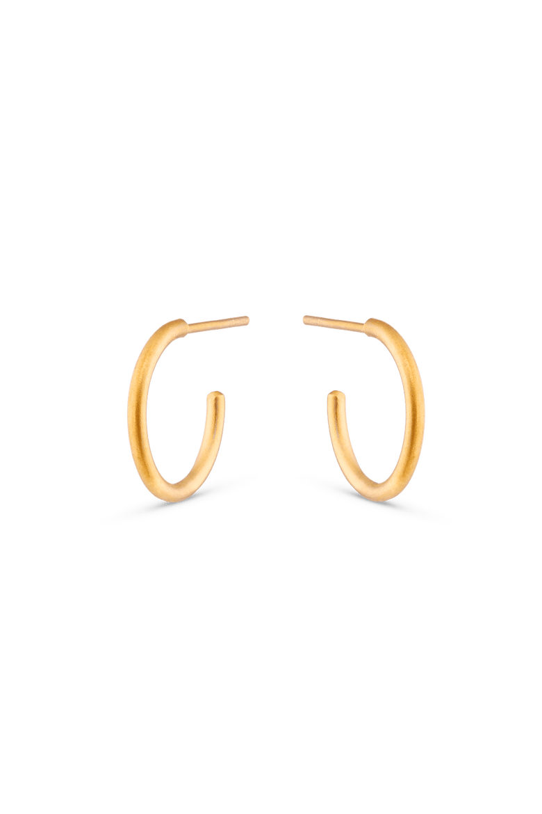 Mini Hoop Earrings, Main, color, Gold