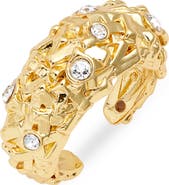 Karine Sultan Crystal Nest Ring