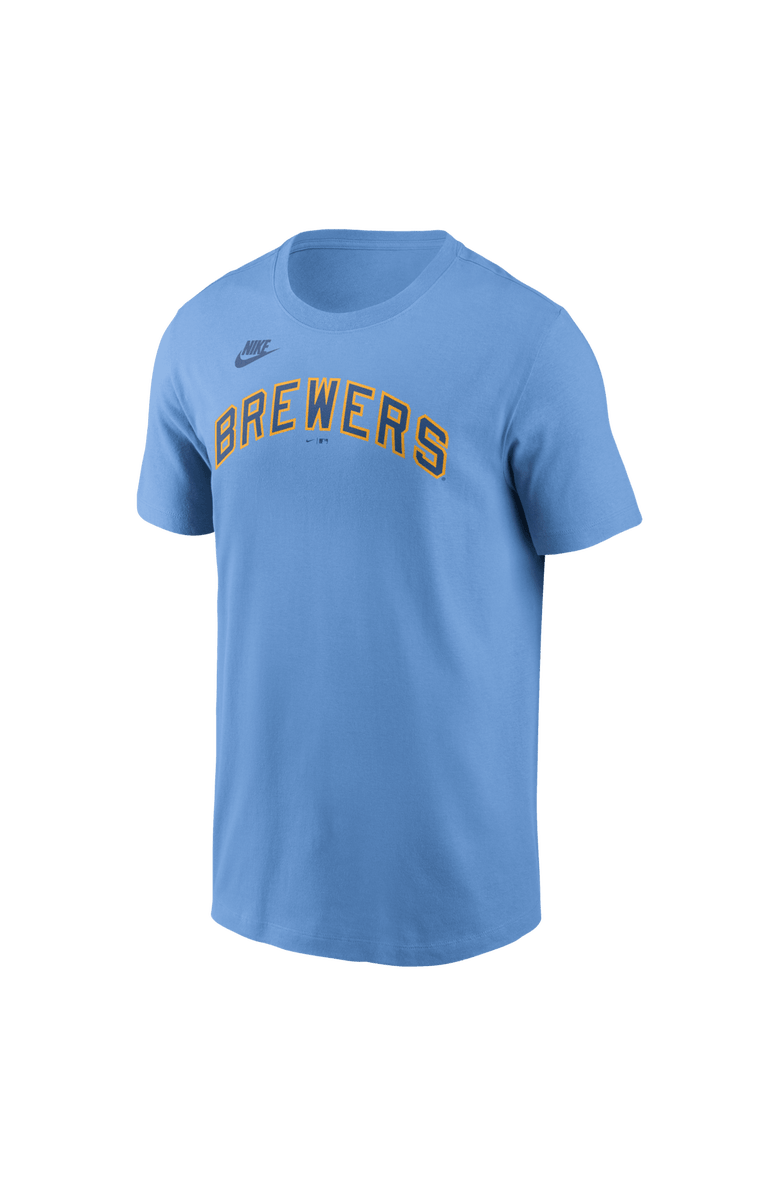 Nike Men's Nike Robin Yount Powder Blue Milwaukee Brewers Cooperstown Collection Name & Number T-Shirt, Alternate, color, Powder Blue