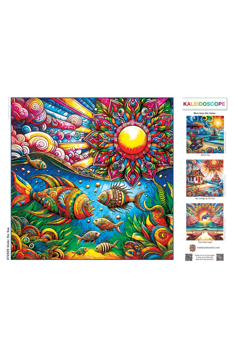 Under The Sea 1000 Piece Jigsaw Puzzle, Alternate, color, Multicolor