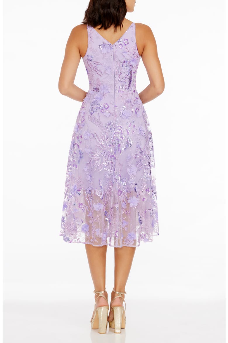 Audrey Cocktail Dress, Alternate, color, LAVENDER MULTI